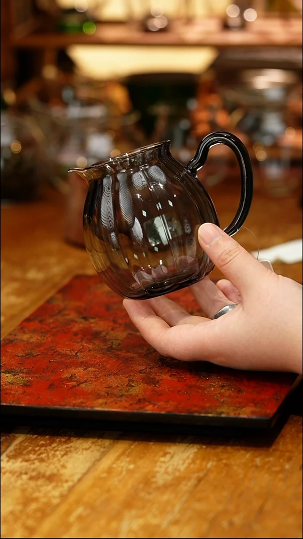 禾器/烟灰瑾妍茶海/通体烟灰浅黑/定制款