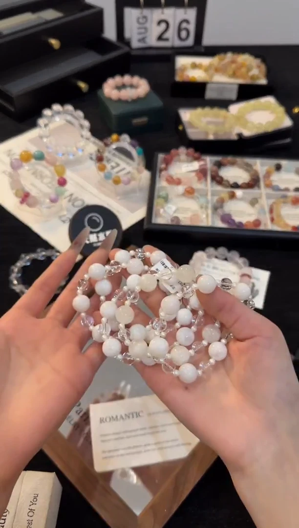 未镶嵌手链水晶雪花幽灵x3346