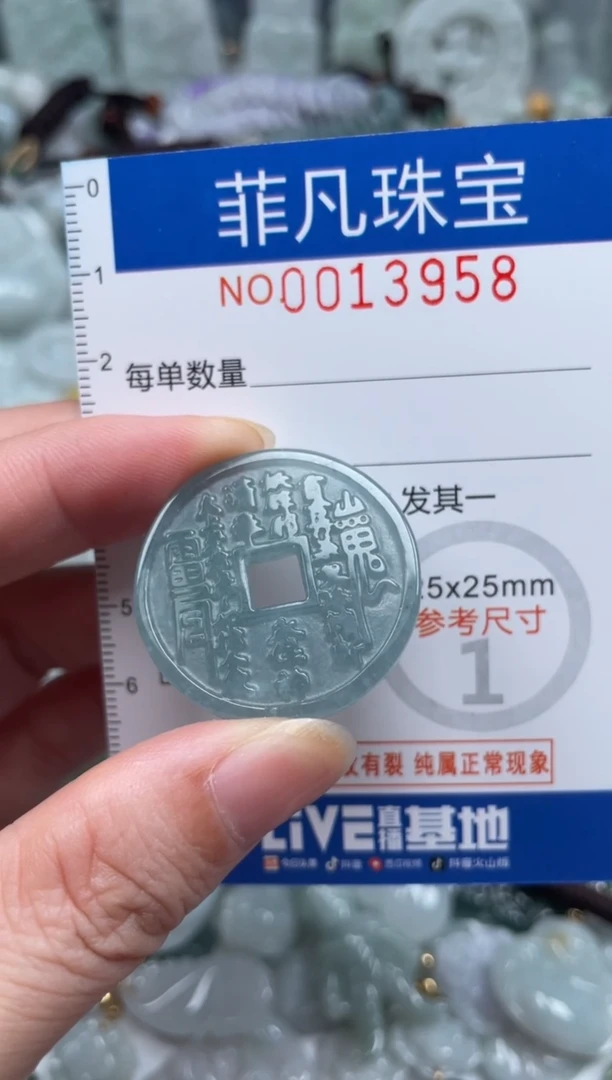 颈饰未镶嵌翡翠13958