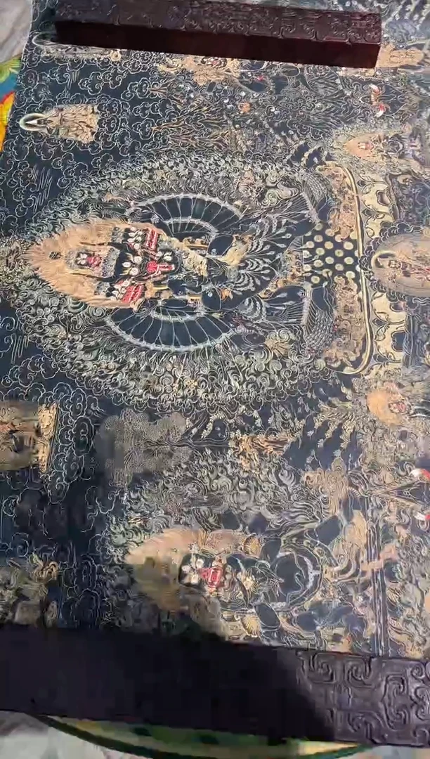 卷轴画天天的唐卡tk160