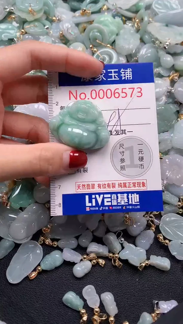 颈饰未镶嵌翡翠6573