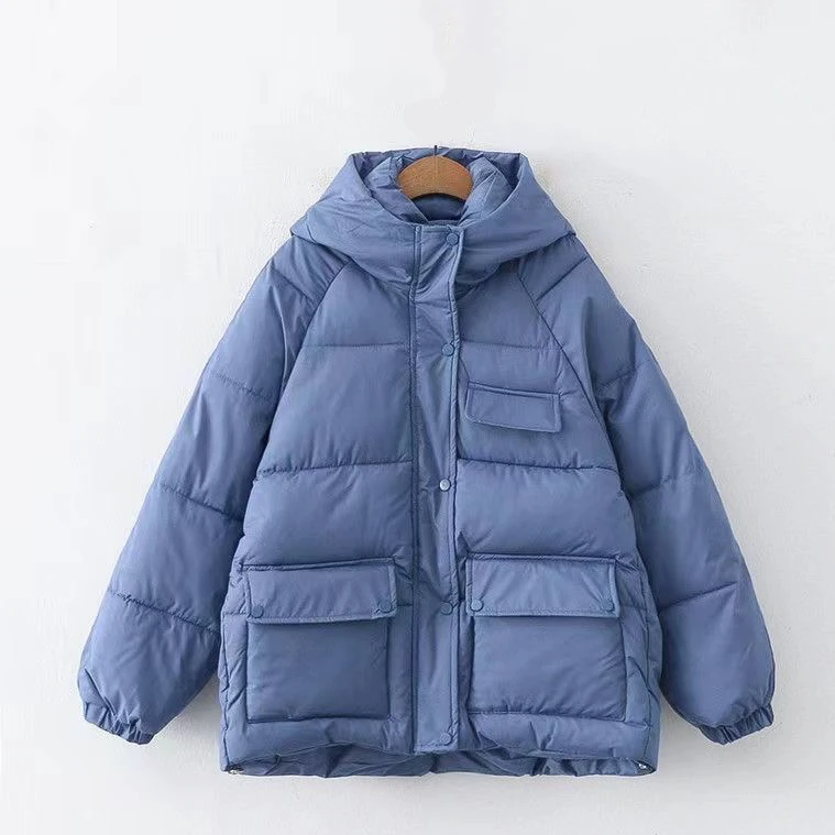 2024新款加厚棉服宽松时尚百搭减龄棉衣冬季抗寒棉袄外套02款