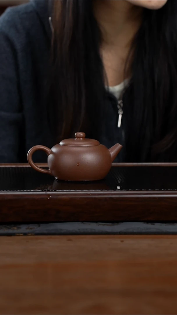 茶壶紫砂175cc黄龙山原矿百年紫泥明式18