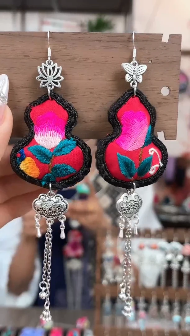 织绣织绣民族风非遗老绣饰品270