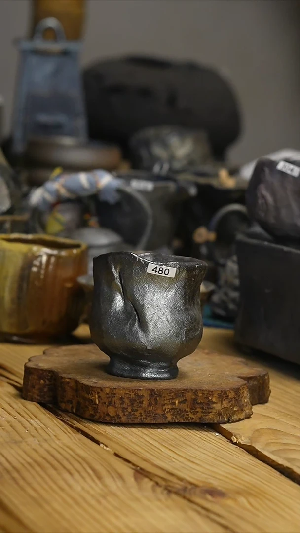 【闪购商品】【麦创制物】480柴烧茶杯