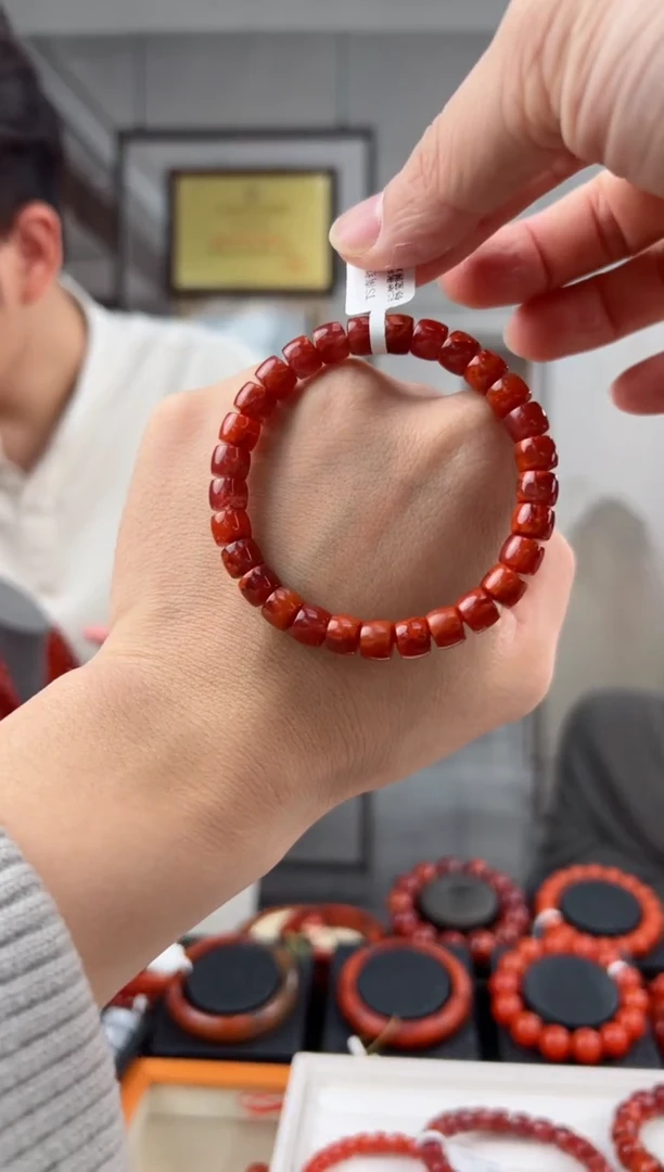 【闪购商品】南红玛瑙单圈未镶嵌@t06583@7mm