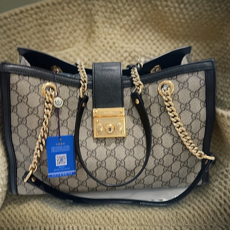95新 GUCCI/古驰 Padlock系列老花链条包 1155 1676