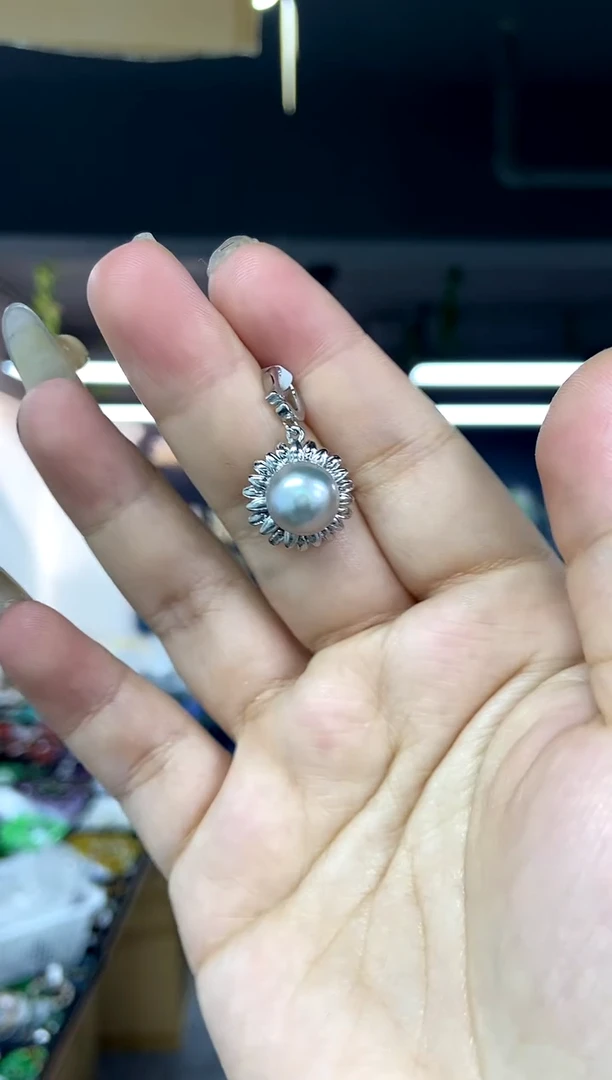 颈饰未镶嵌海水珍珠多样性发其一颜色微差