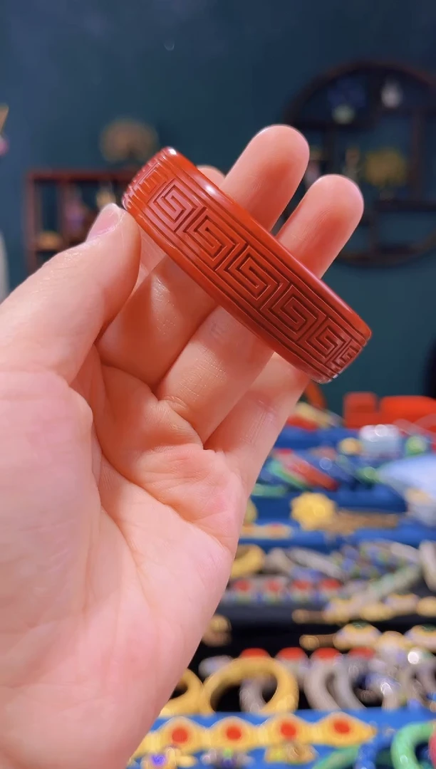 【闪购商品】非遗技艺雕漆回形纹52-58