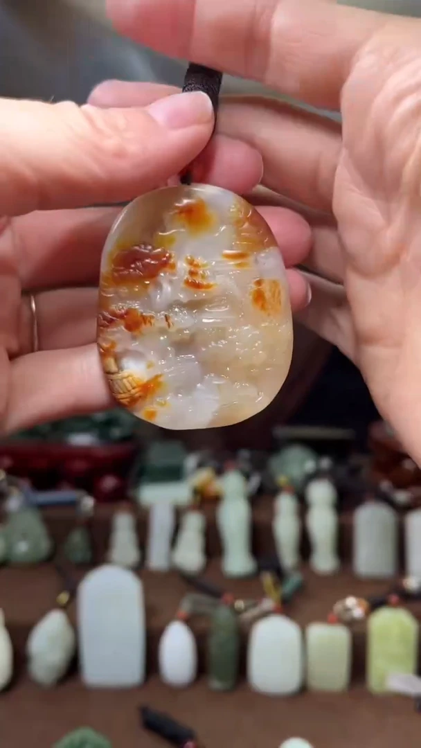 颈饰未镶嵌和田玉·