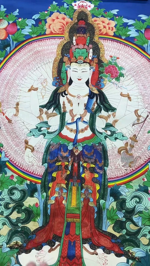 卷轴画精品挂饰 唐卡TK16085