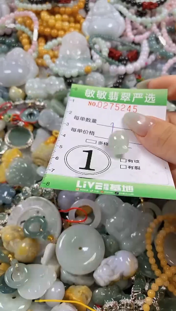 翡翠未镶嵌颈饰闪购0215245