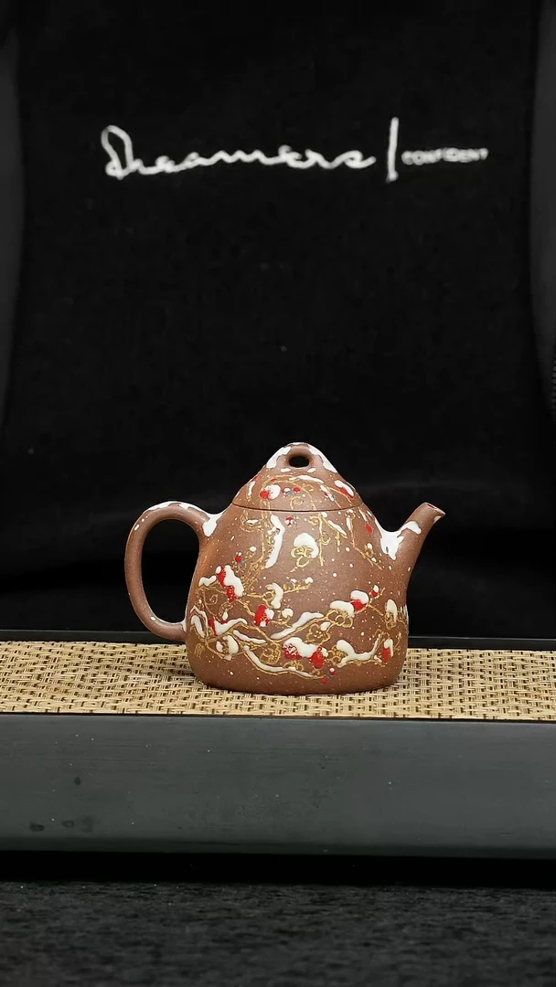 茶壶紫砂五堂 踏雪寻梅