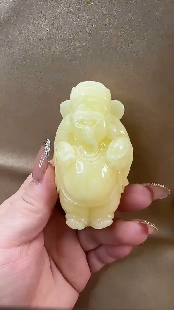 琥珀颈饰未镶嵌吊坠