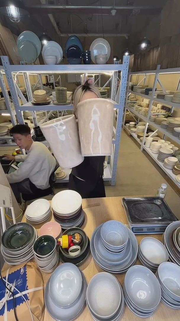 瓷32高温釉下彩陶瓷餐具