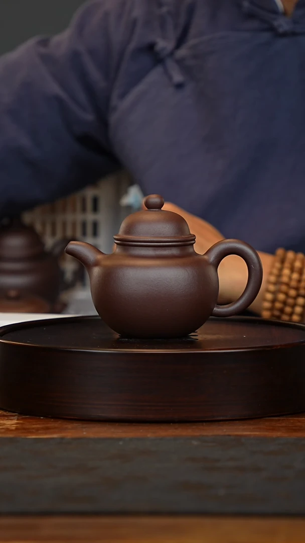 【闪购商品】紫砂茶壶掇球壶260cc