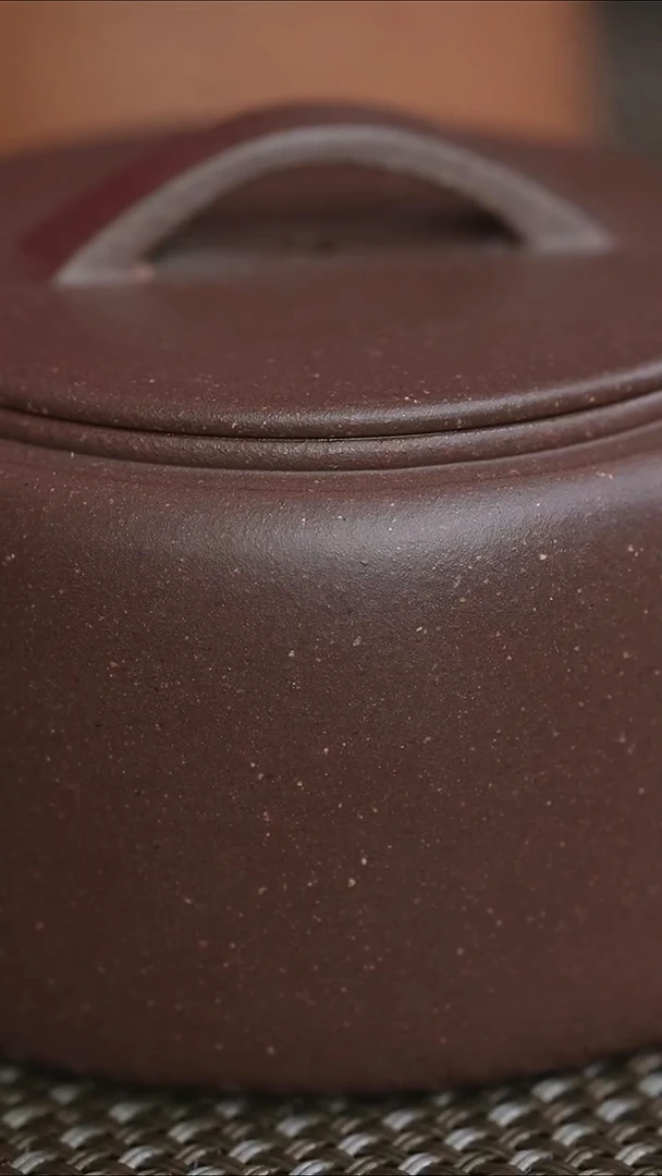 茶壶紫砂微瑕半手粗砂天青汉瓦150cc