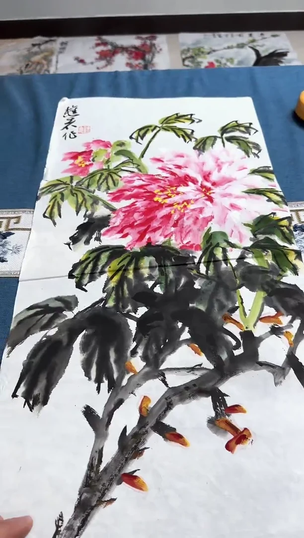 国画姚连桥老师国画作品