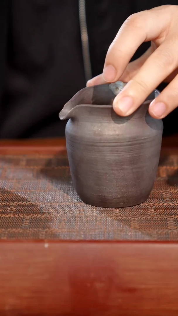 陶瓷奢瓷/瑞寅柴烧茶器（公道）576 微瑕