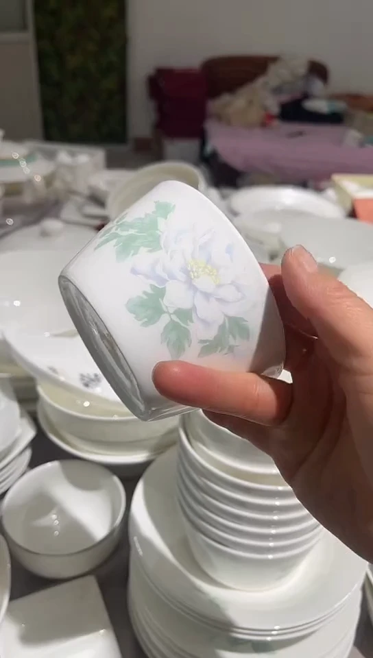 瓷4.25米饭碗2个