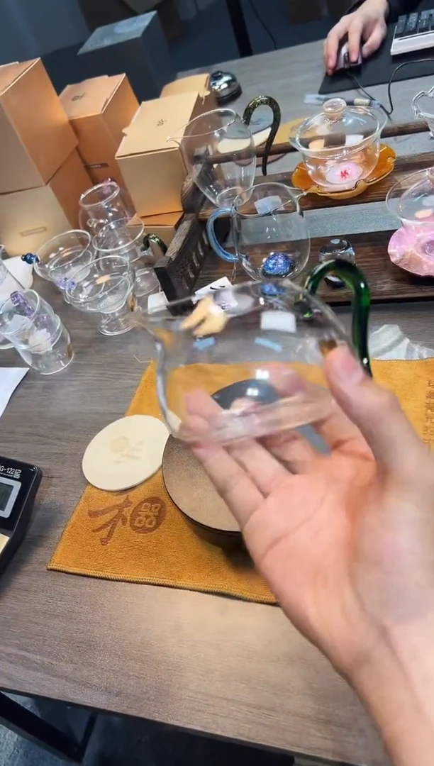 【闪购商品】淡然公道杯湖绿色金标