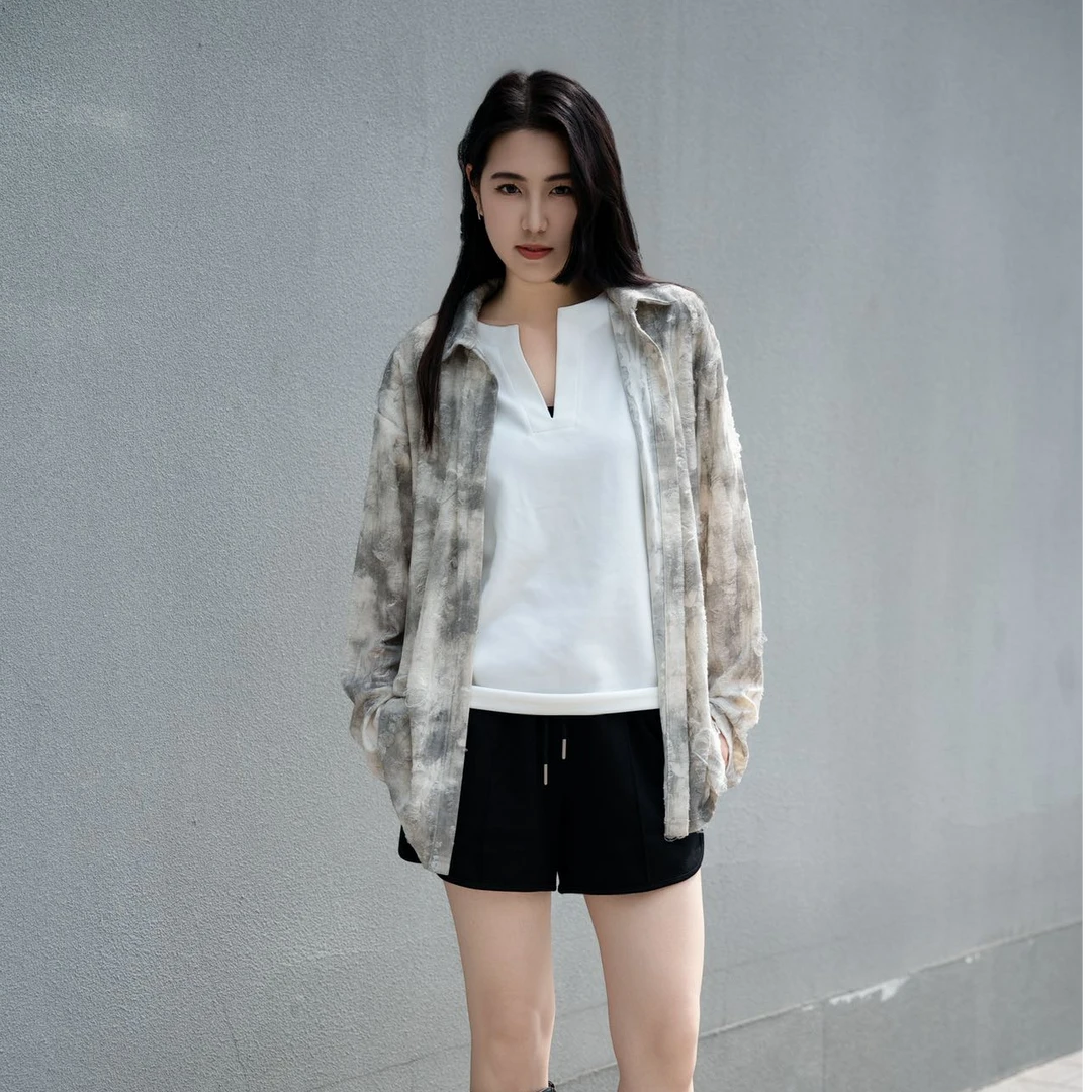 SUNINSKY经典扎染衬衫-S2406397