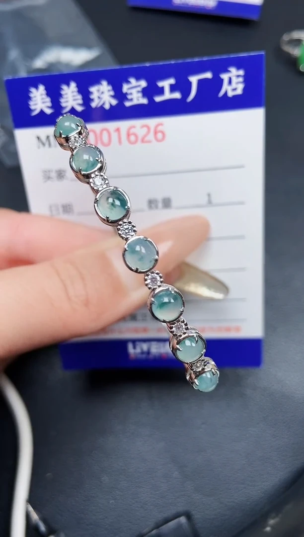 【闪购商品】翡翠颈饰银S925镶嵌1626