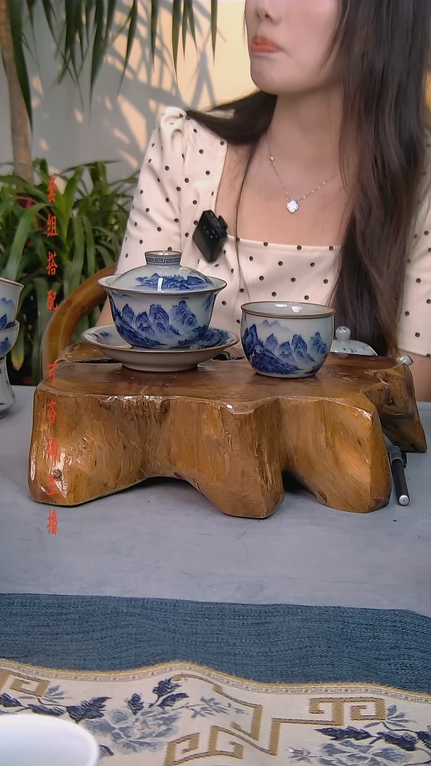 简装家用款2件套 老陶泥开片纹陶瓷茶具