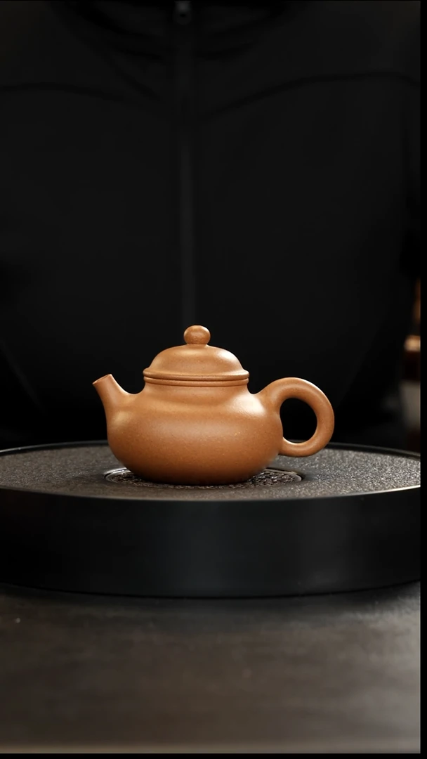 茶壶紫砂黄龙山团山黄金段容天75cc