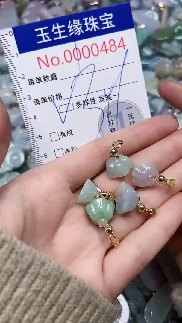 【闪购商品】翡翠颈饰未镶嵌闪购00000484多样性发其一