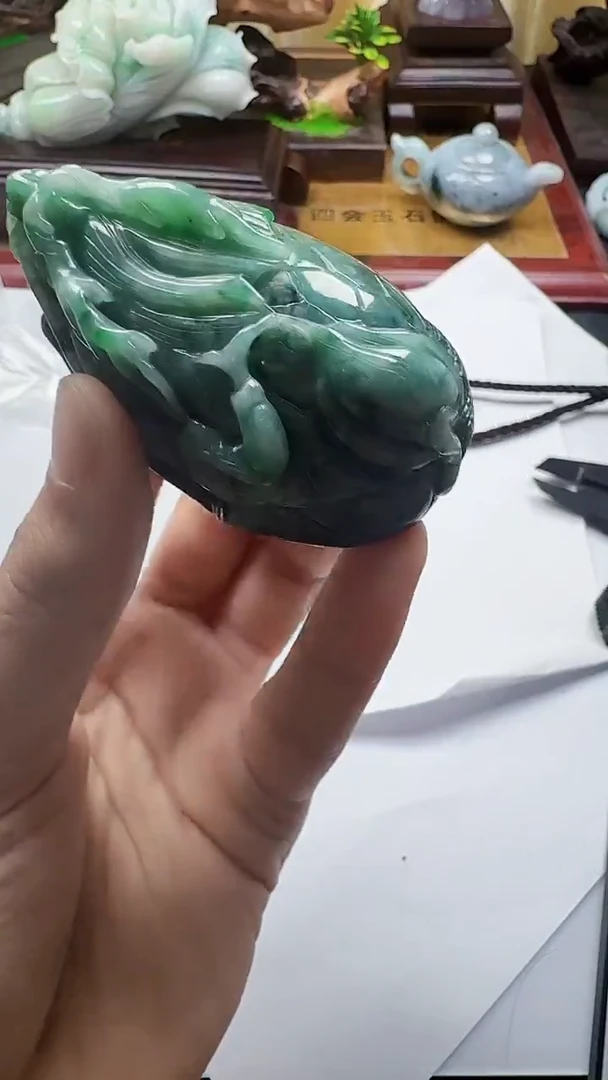 吊坠(不含链)未镶嵌翡翠1