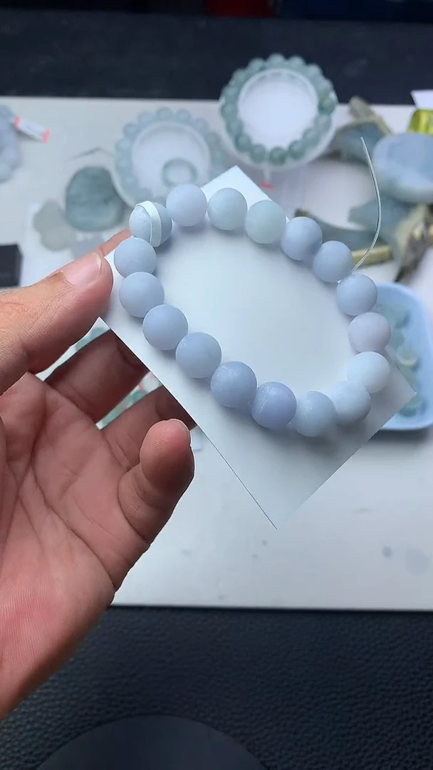 定制翡翠未镶嵌珠子11+