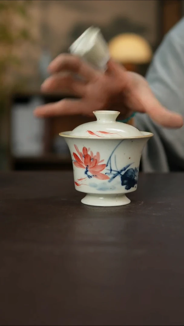 杯景德镇陶瓷柴烧手作瑕疵