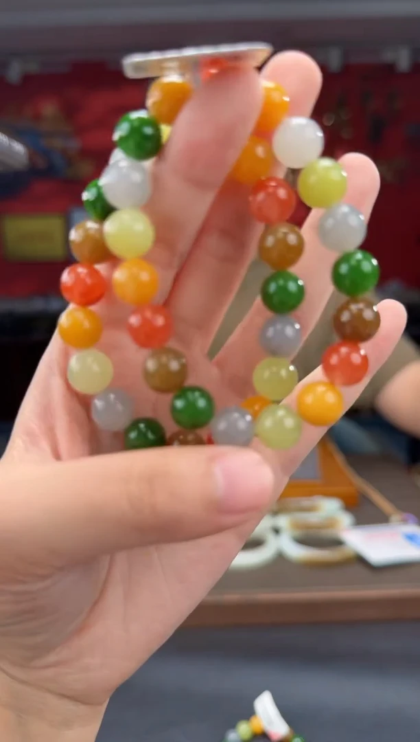 手串未镶嵌和田玉多宝单圈手串多样性发货拍一发一