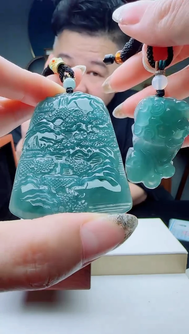 颈饰未镶嵌翡翠多样性发其一