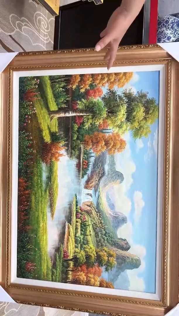 国画直播间张老师的作品