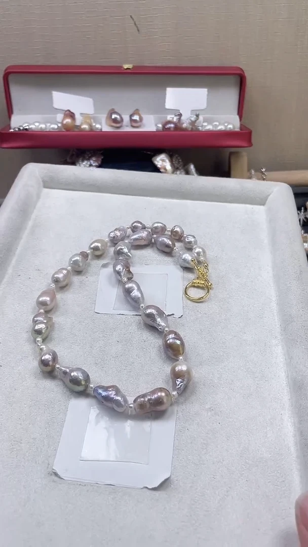 未镶嵌项链淡水珍珠【纯恬饰品】