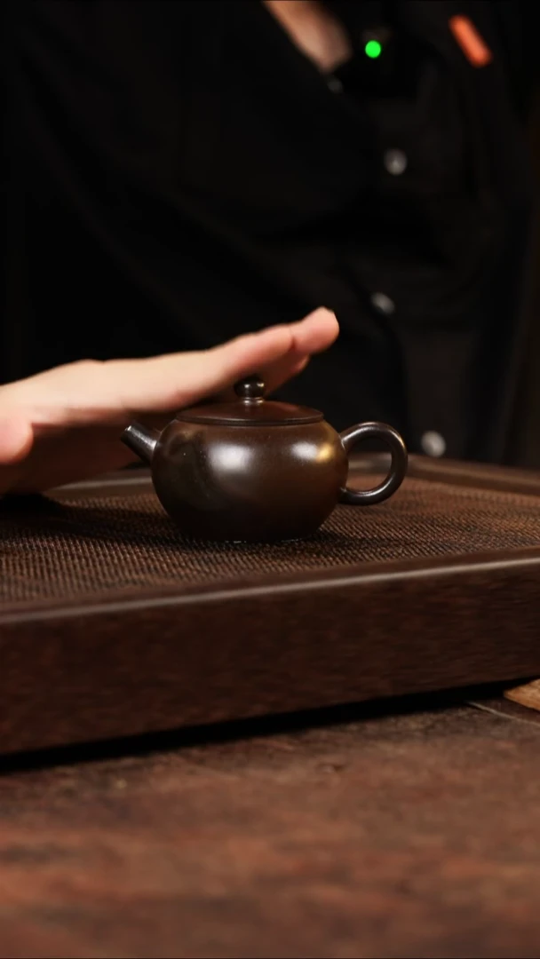茶壶紫砂柴烧鼓韵 底槽清柴烧