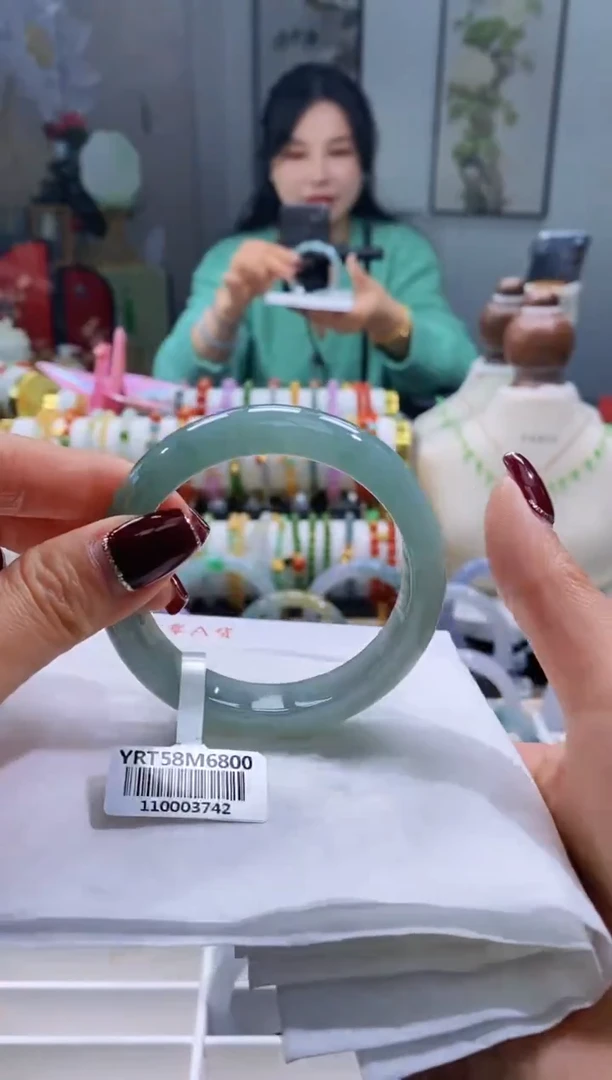 未镶嵌手镯翡翠125号56.7/12.7*8.3