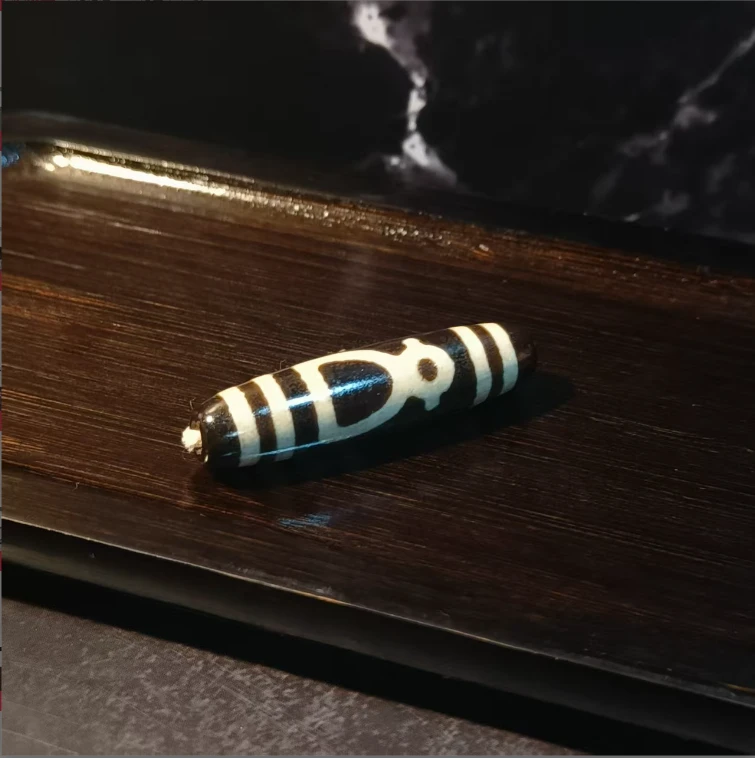 藏式玛瑙单珠&378 卡48.4mm