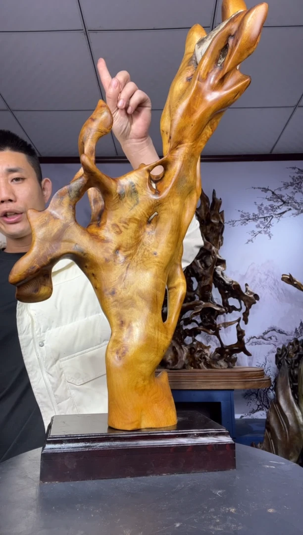 金丝楠木雕款红****店金丝楠木工艺品摆件