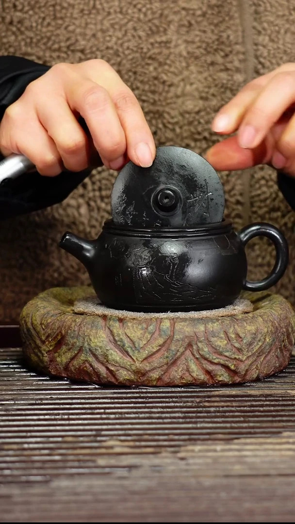 宜兴原矿紫砂壶茶壶150C