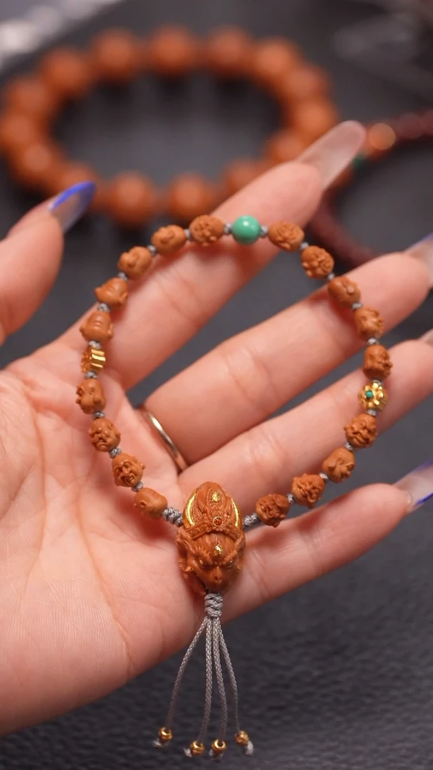 手串橄榄核0.7核尖十八罗汉