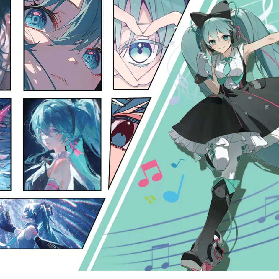 福袋链接《少女集结》周边精美亚克力水晶砖12*8*1.5cm