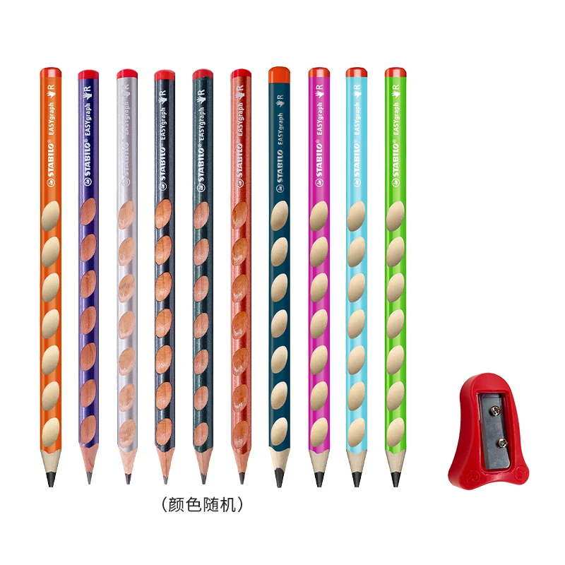 洞洞铅笔10支装 思笔乐开学新装备洞洞笔纠正握姿儿童正姿笔mg