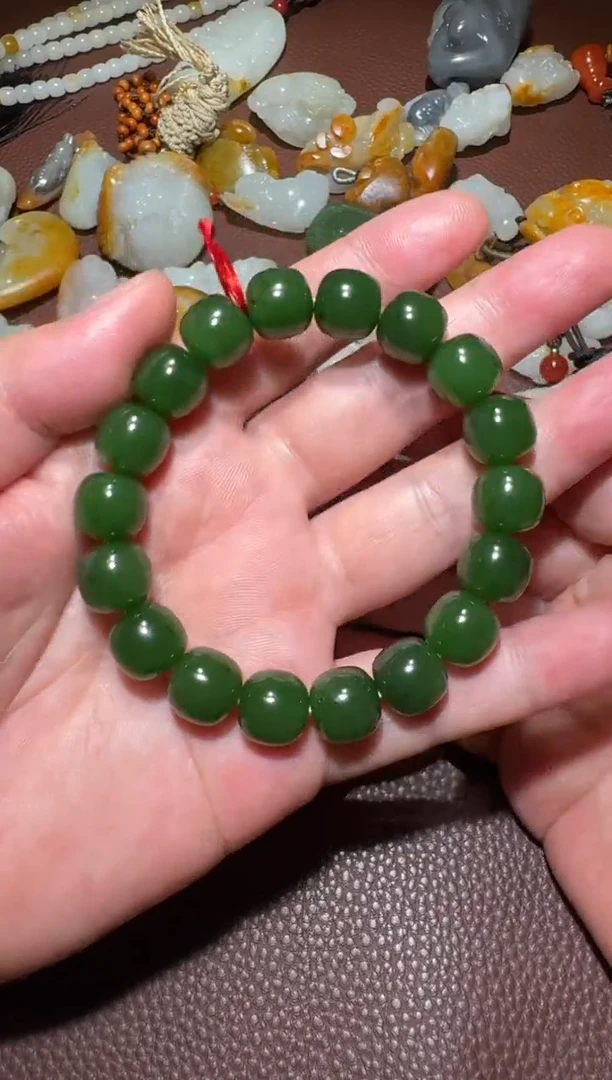 手链未镶嵌和田玉和田玉