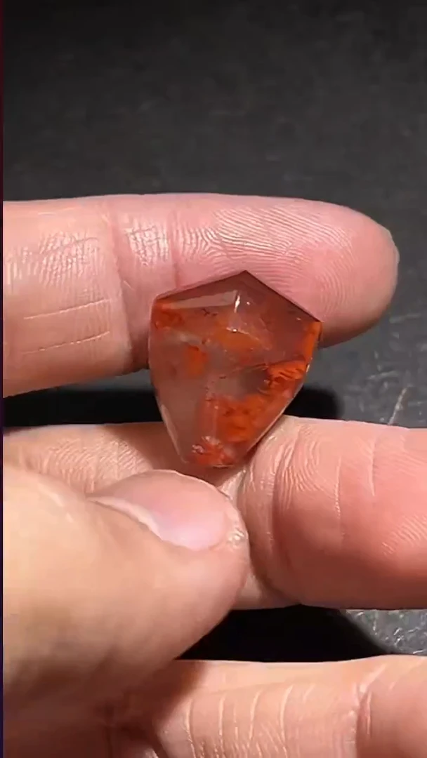 颈饰未镶嵌南红玛瑙pz1210-83三通