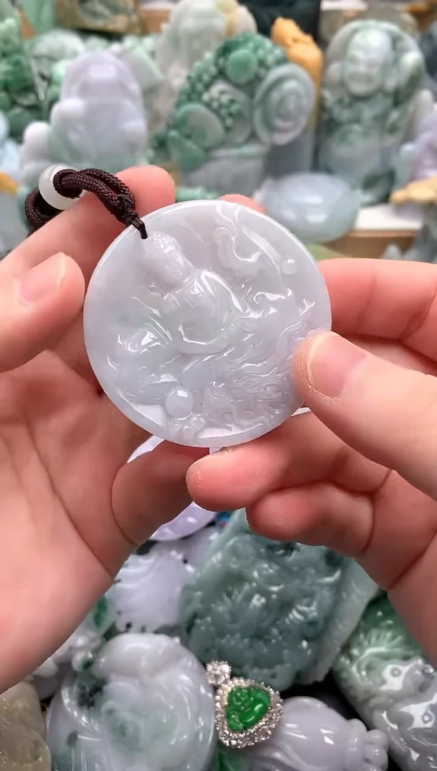 吊坠(不含链)未镶嵌翡翠1