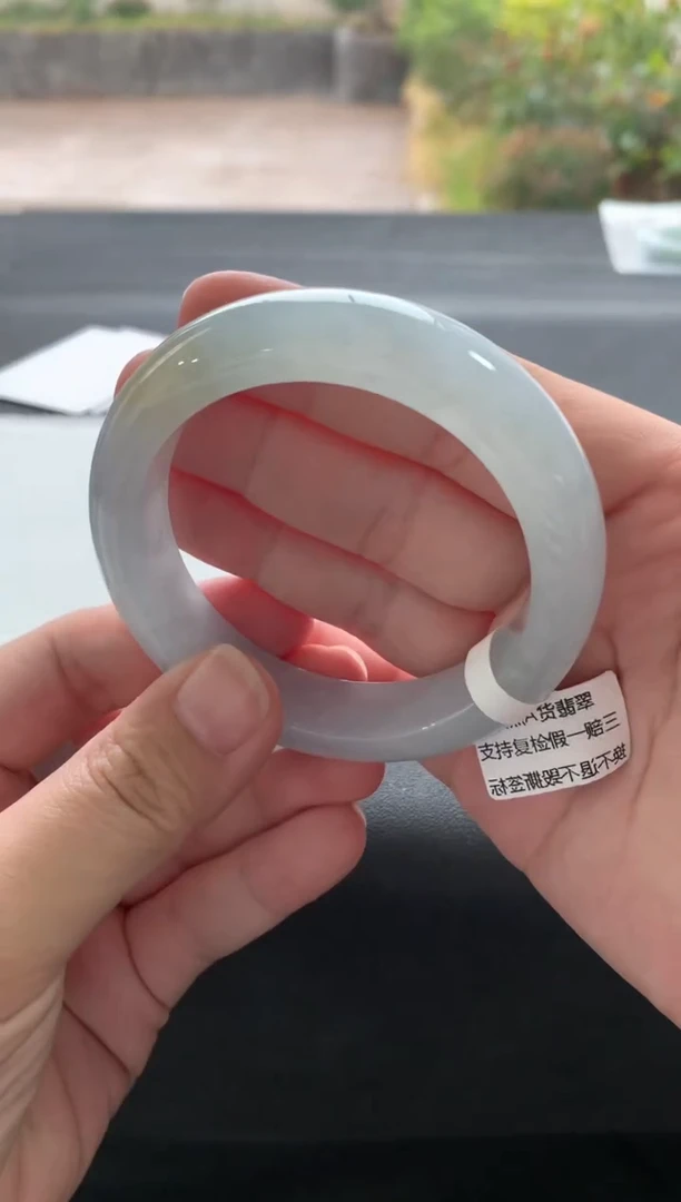 【闪购商品】翡翠手镯未镶嵌55正圈Y1463买断