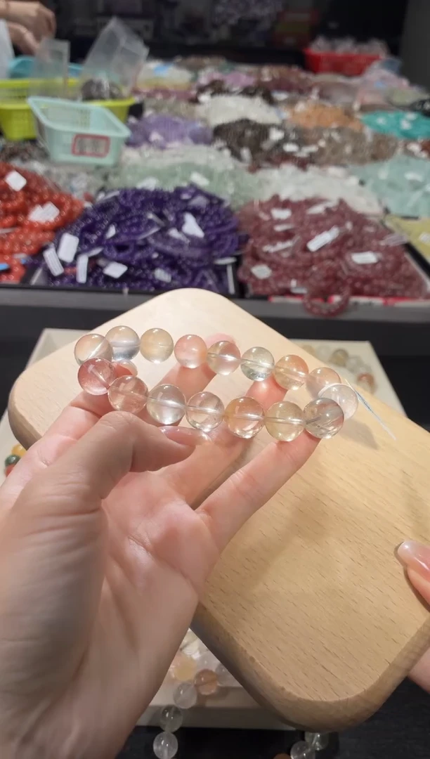 未镶嵌手链水晶400号 多样性发一G  13+